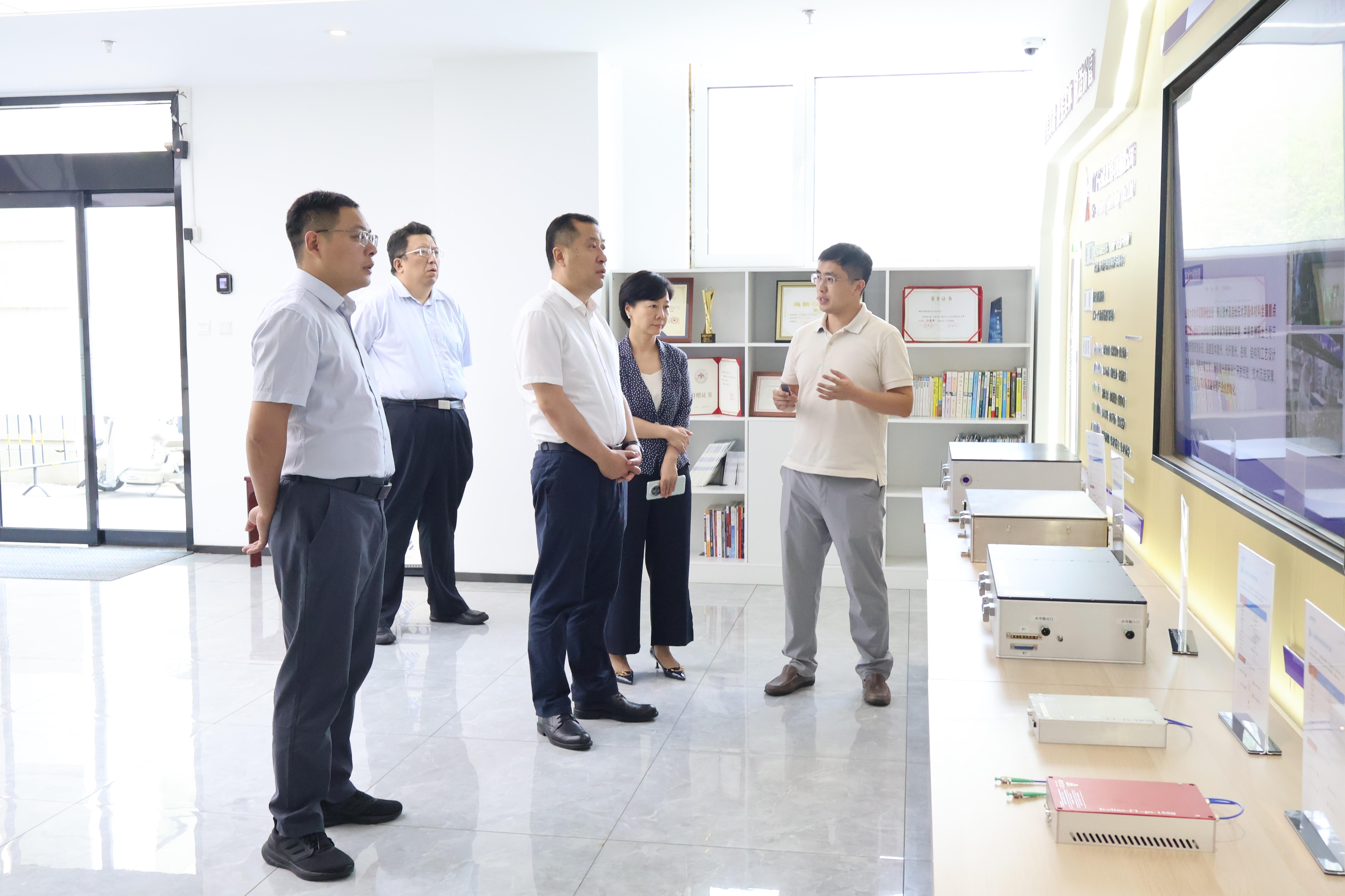 济南市科技局莅临夜性影院考察调研